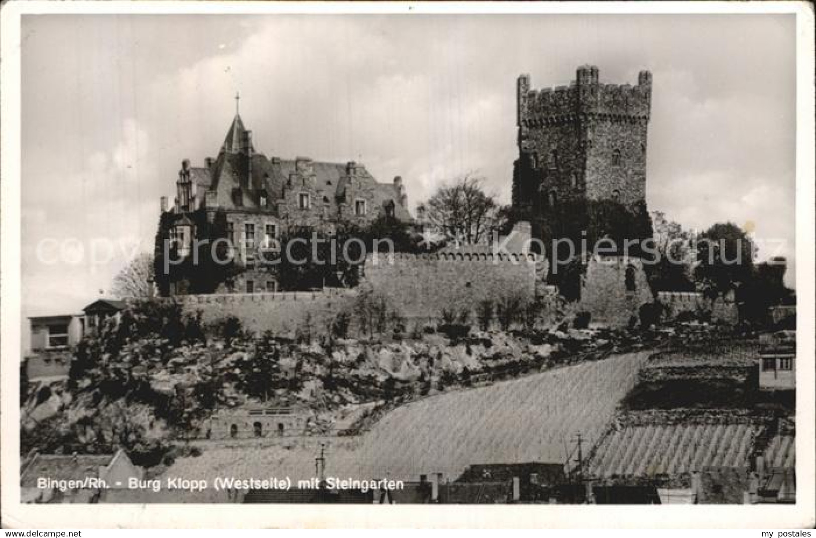 42571213 Bingen Rhein Burg Klopp Bingen am Rhein