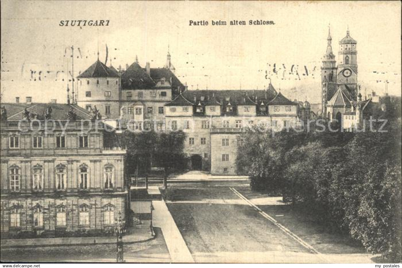 42571267 Stuttgart Partie am alten Schloss Stuttgart