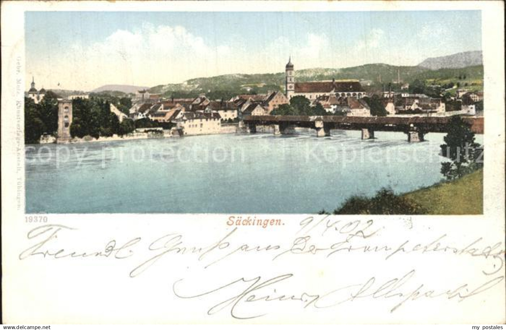 42571270 Bad Saeckingen Rheinbruecke Bad Saeckingen