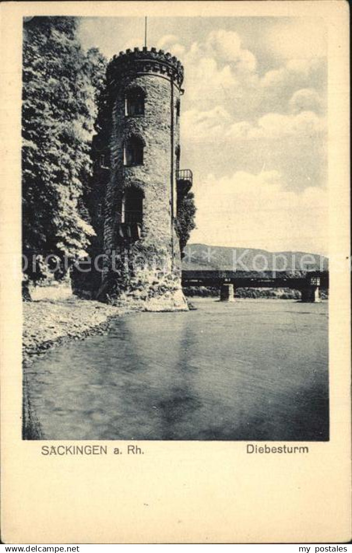 42571310 Bad Saeckingen Diebesturm Bad Saeckingen