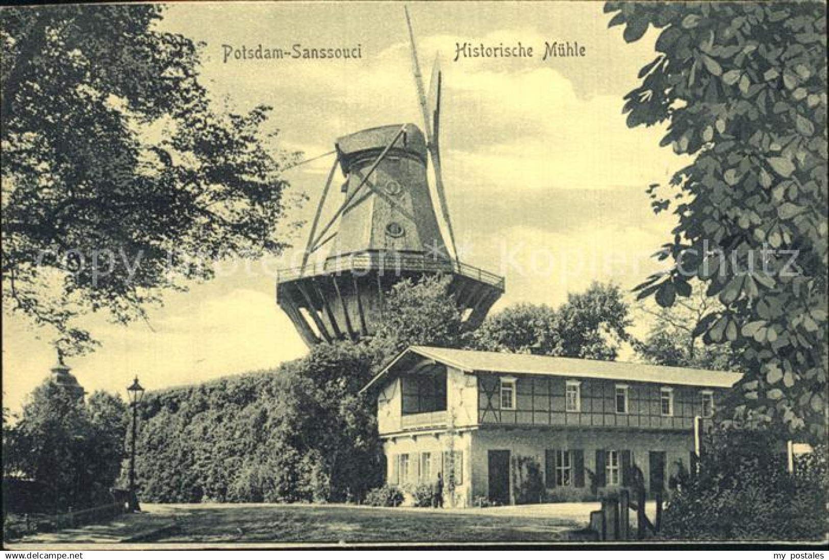 42577859 Potsdam Sanssouci Historische Muehle Potsdam