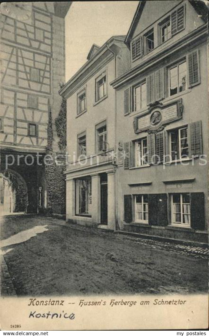 42581652 Konstanz Bodensee Hussen Herberge Schnetztor Konstanz