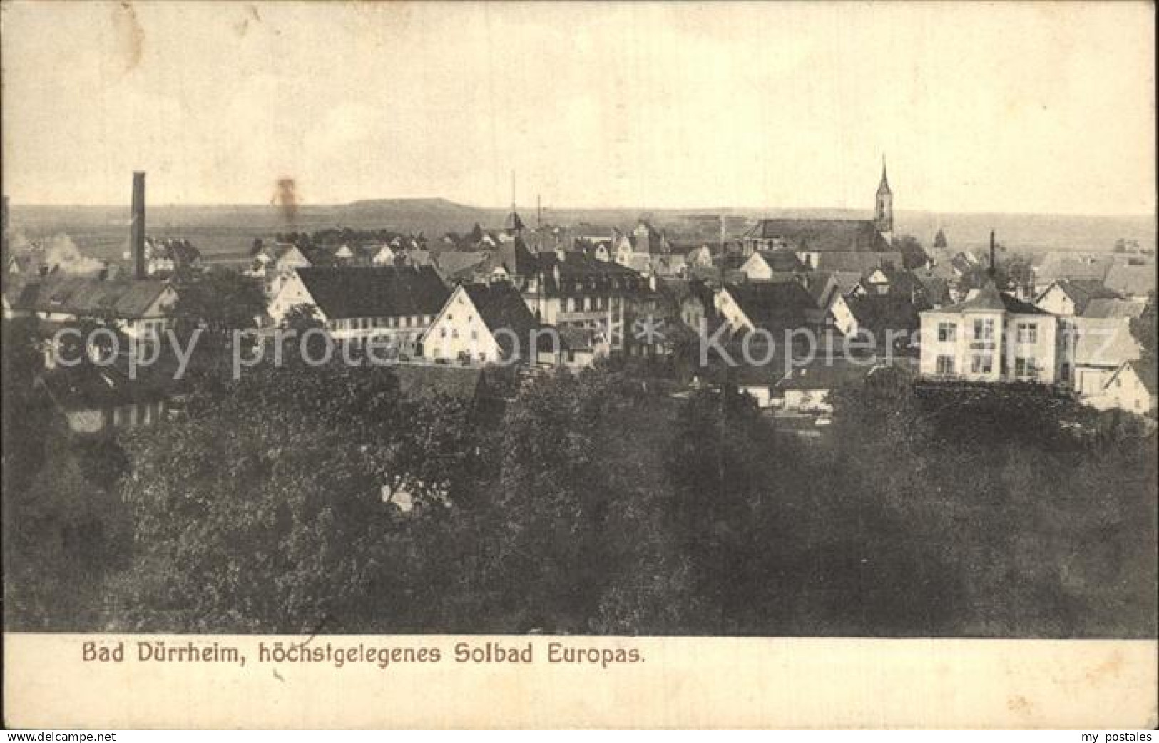 42583559 Bad Duerrheim Stadtansicht Bad Duerrheim