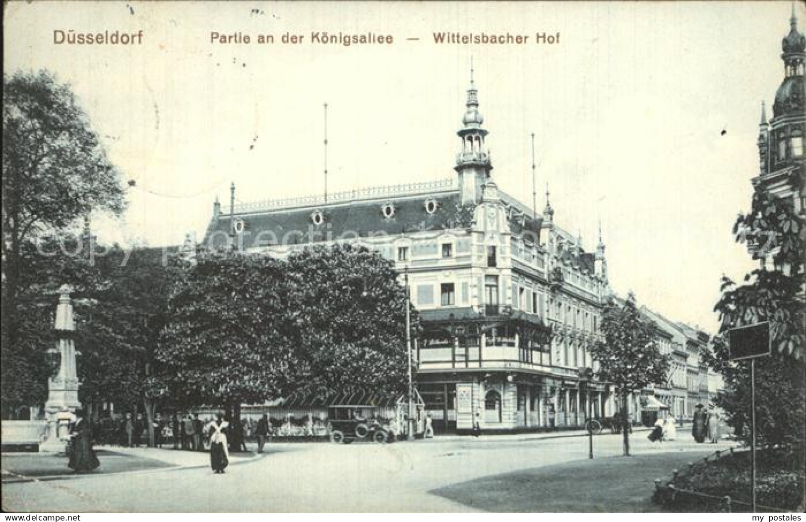 42585962 Duesseldorf Partie Koenigsallee Wittelsbacher Hof Duesseldorf