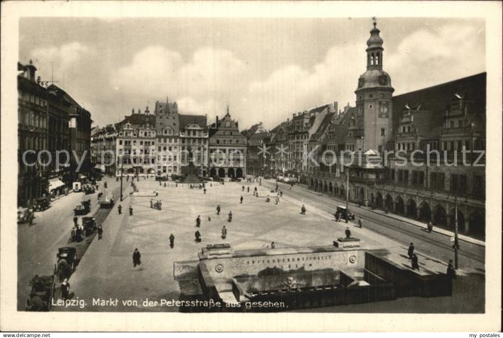 42586032 Leipzig Markt Petersstrasse Leipzig