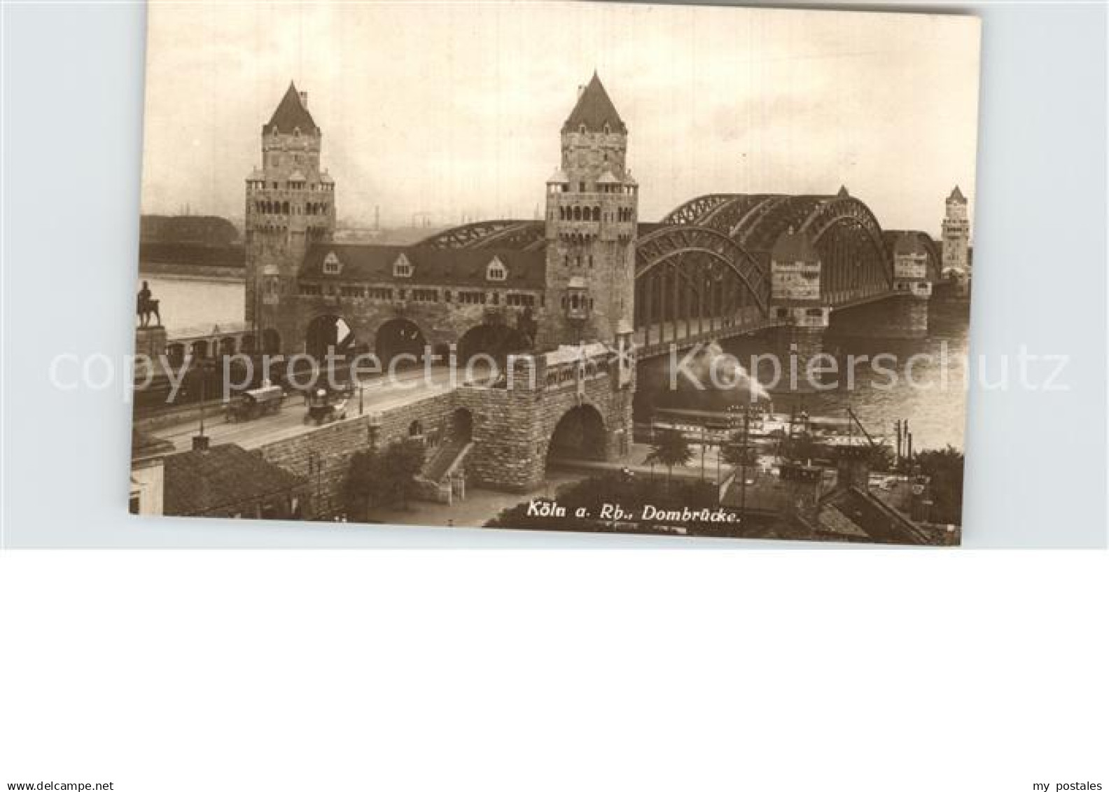 42587328 Koeln Rhein Dombruecke Koeln