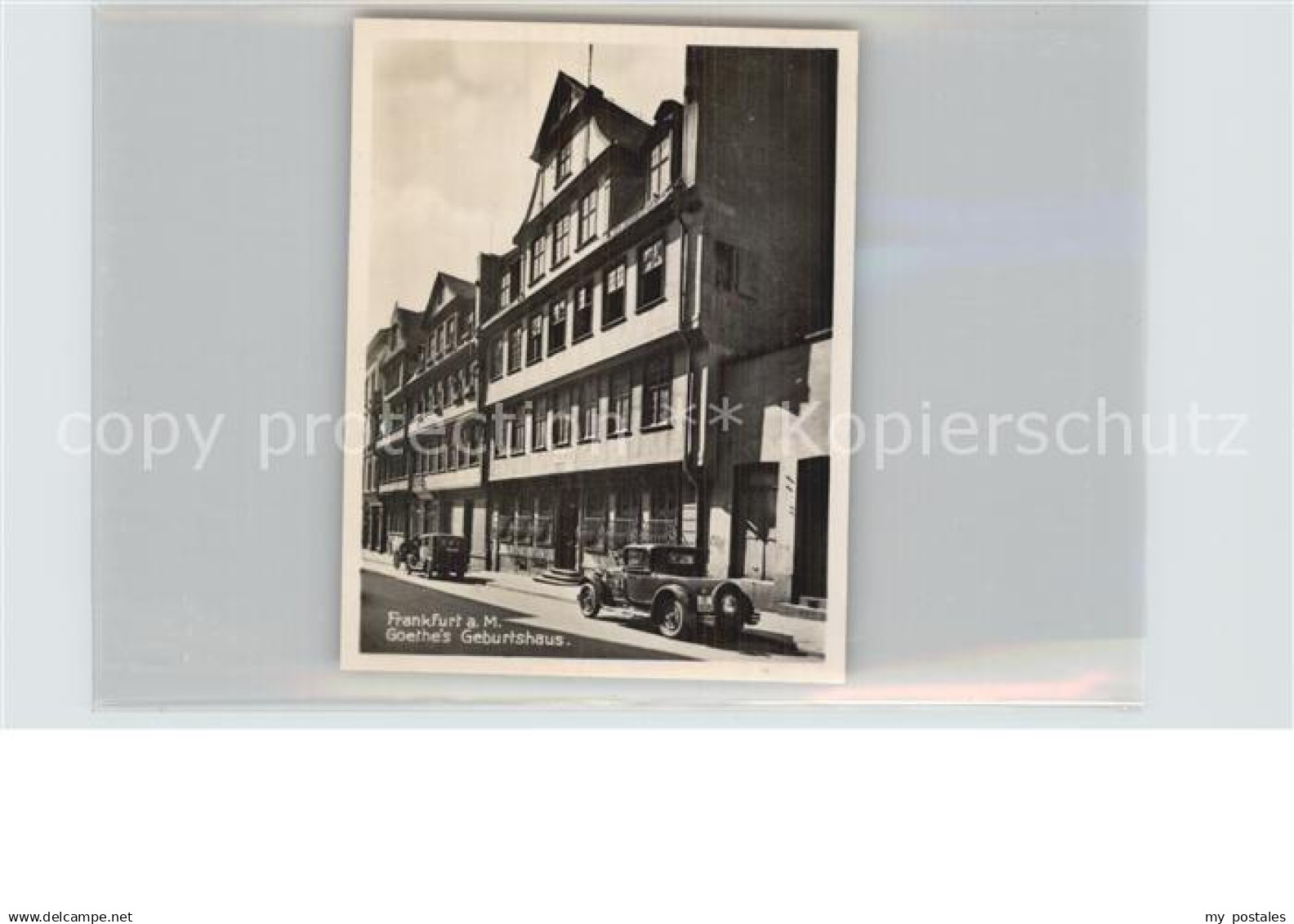 42589320 Frankfurt Main Goethes Geburtshaus Frankfurt am Main