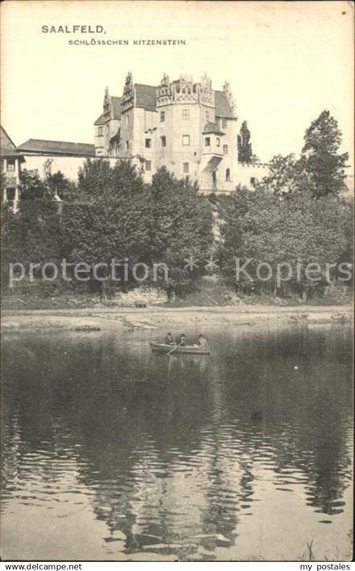 42589660 Saalfeld Saale Schloesschen Kitzenstein Saalfeld