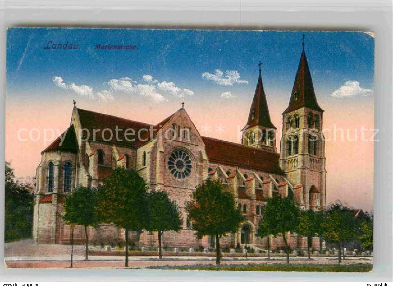 42652218 Landau Pfalz Marienkirche Landau in der Pfalz