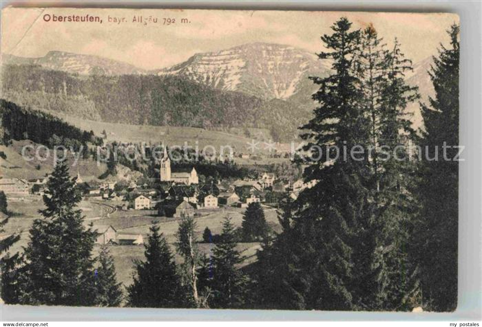 42653364 Oberstaufen Panorama Oberstaufen