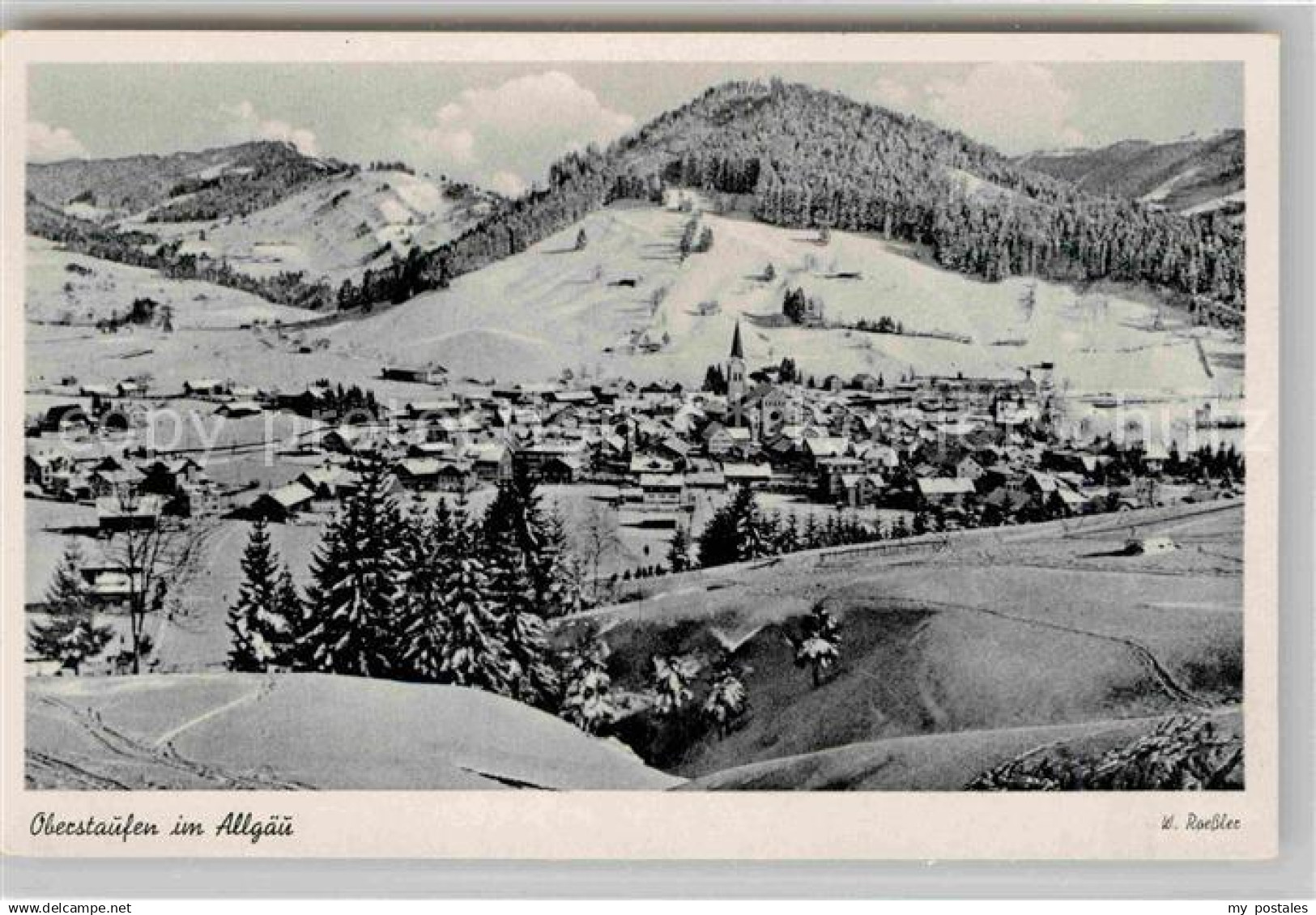 42653787 Oberstaufen Panorama Oberstaufen