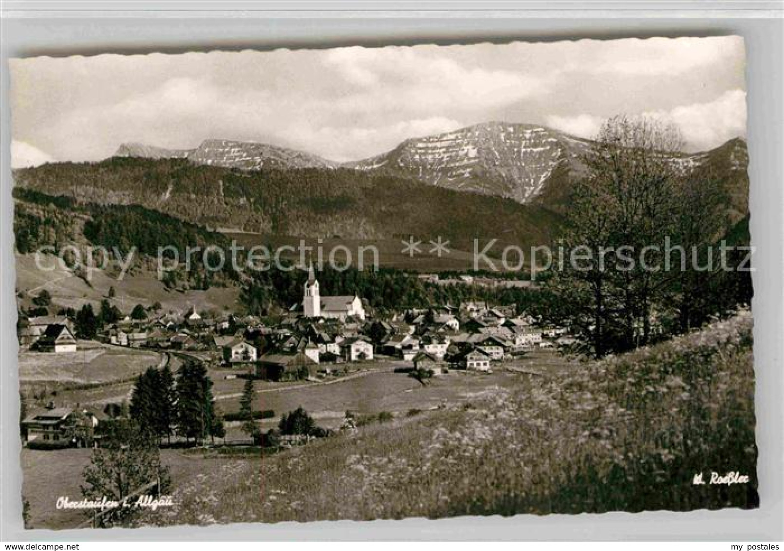 42653789 Oberstaufen Panorama Oberstaufen