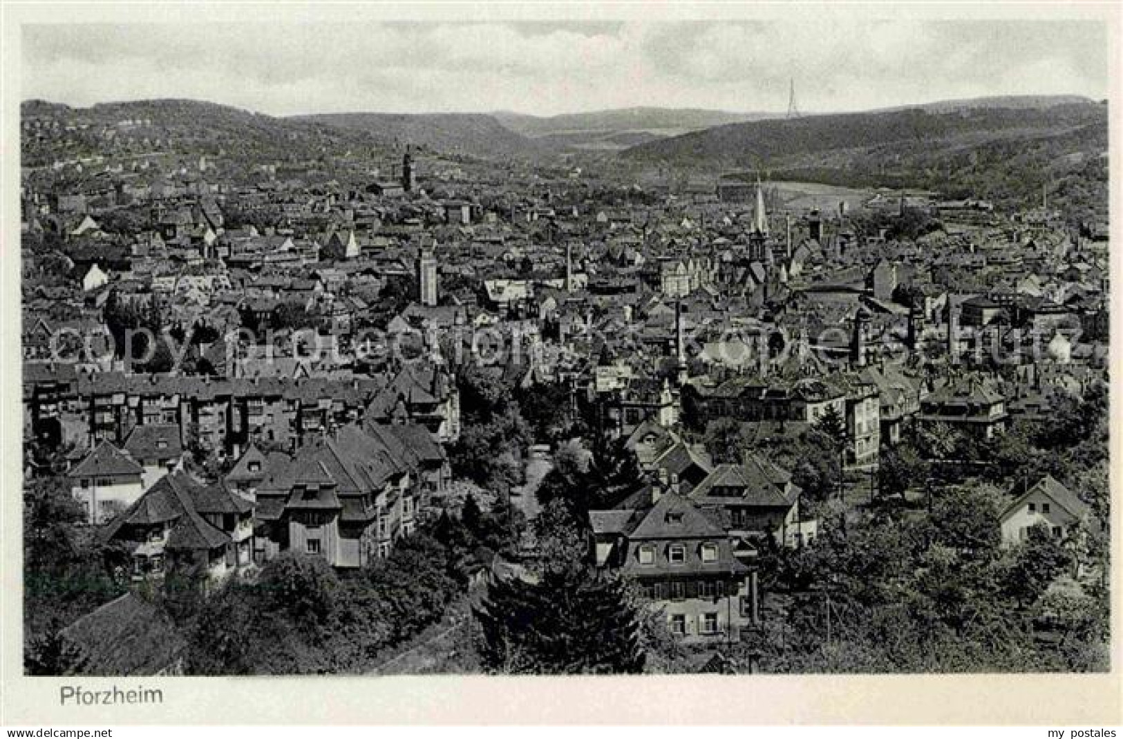 42655378 Pforzheim Panorama Pforzheim