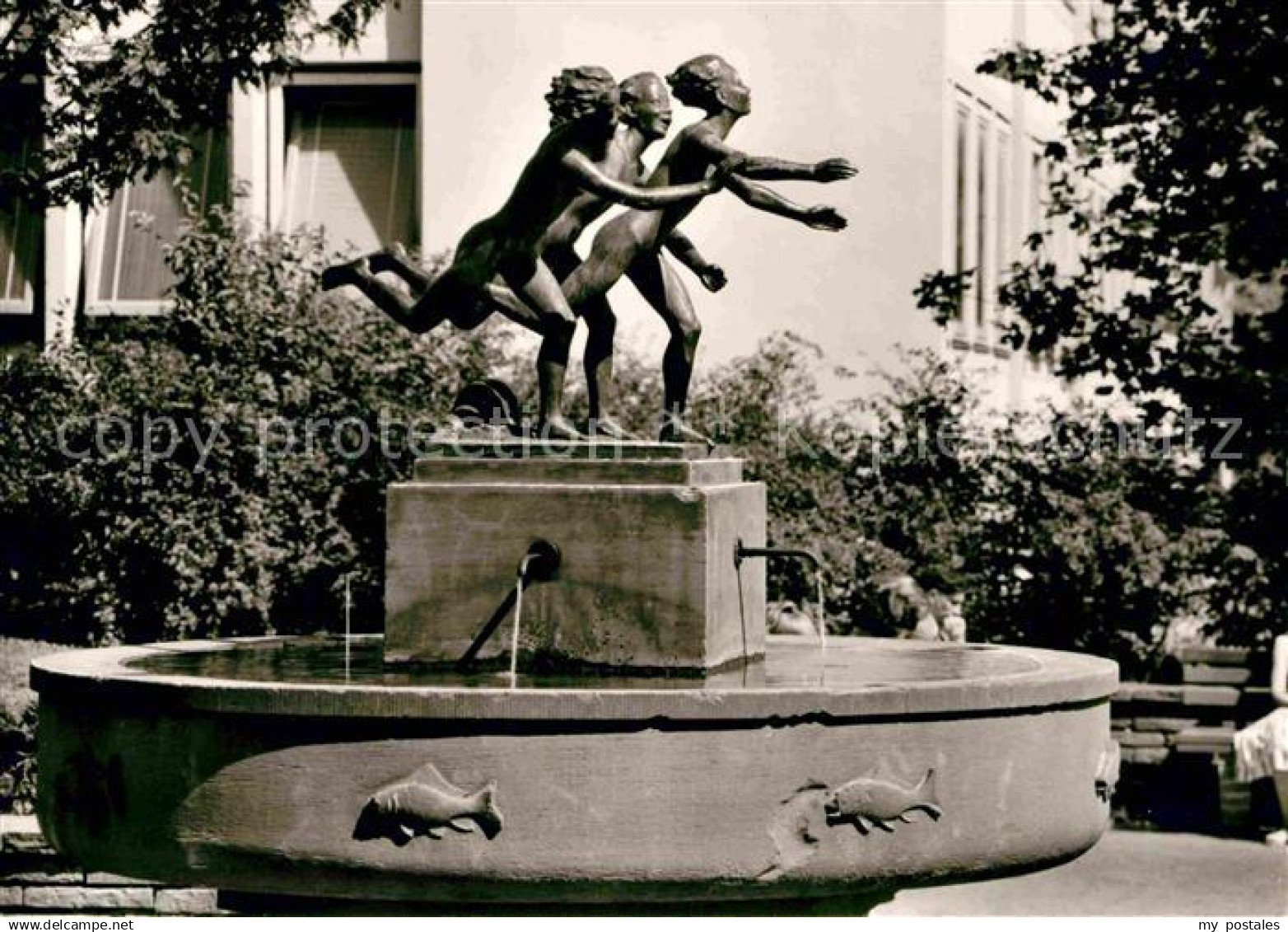 42656670 Pforzheim Dreitaelerbrunnen Pforzheim