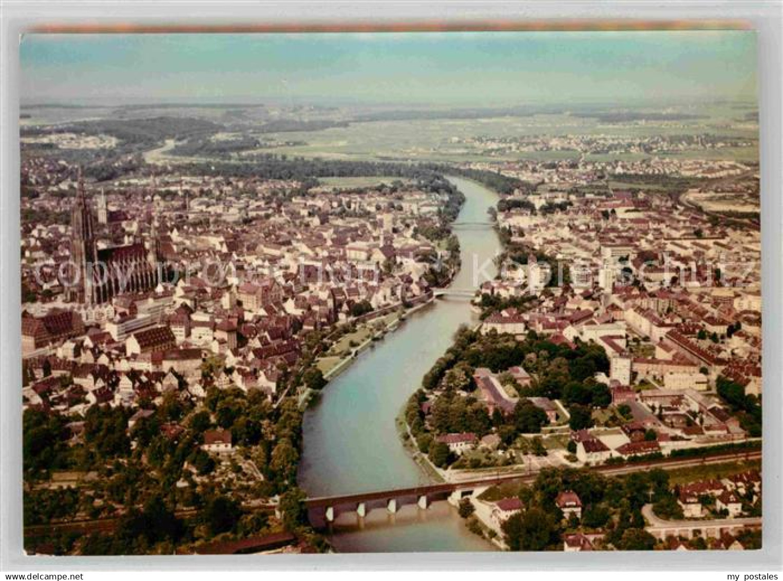 42660293 Ulm Donau Luftaufnahme Ulm