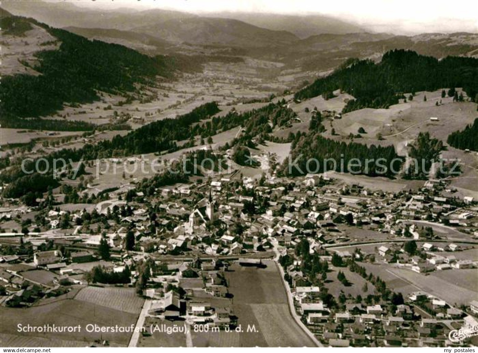 42661092 Oberstaufen Luftaufnahme Oberstaufen