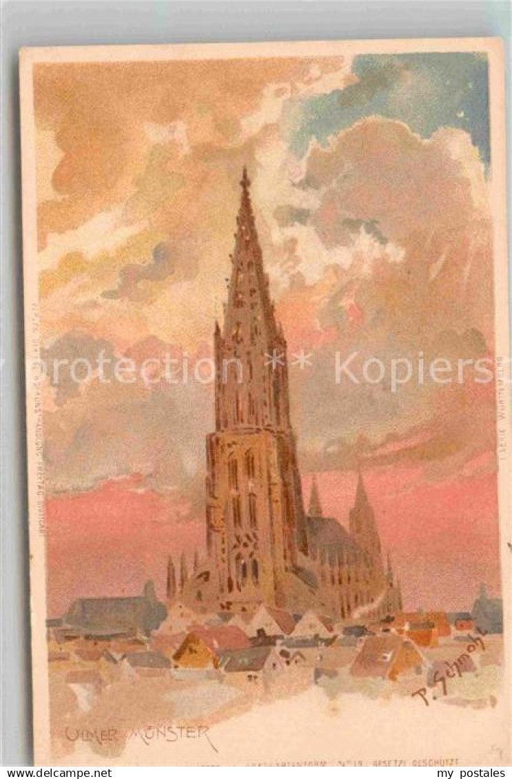 42669818 Ulm Donau Muenster Ulm Donau