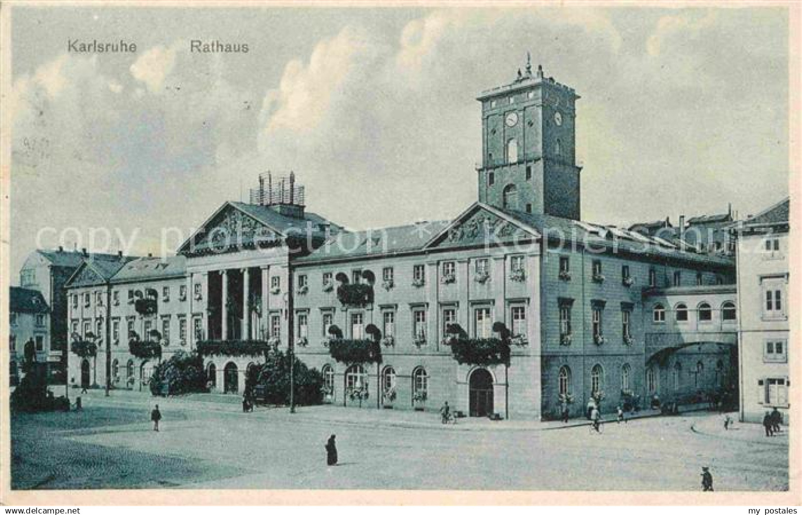 42671877 Karlsruhe Baden Rathaus Karlsruhe