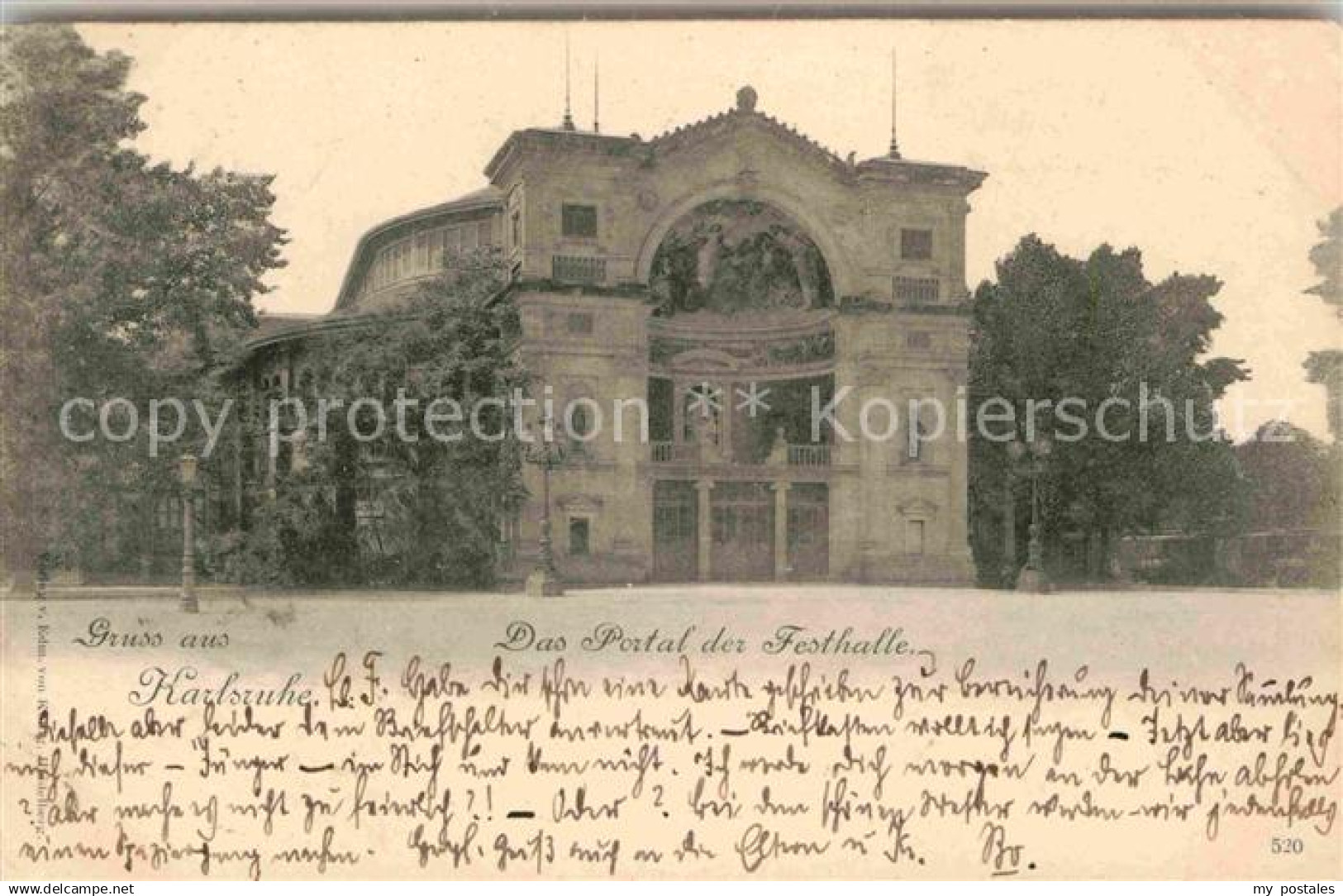 42672608 Karlsruhe Baden Portal Festhalle Karlsruhe