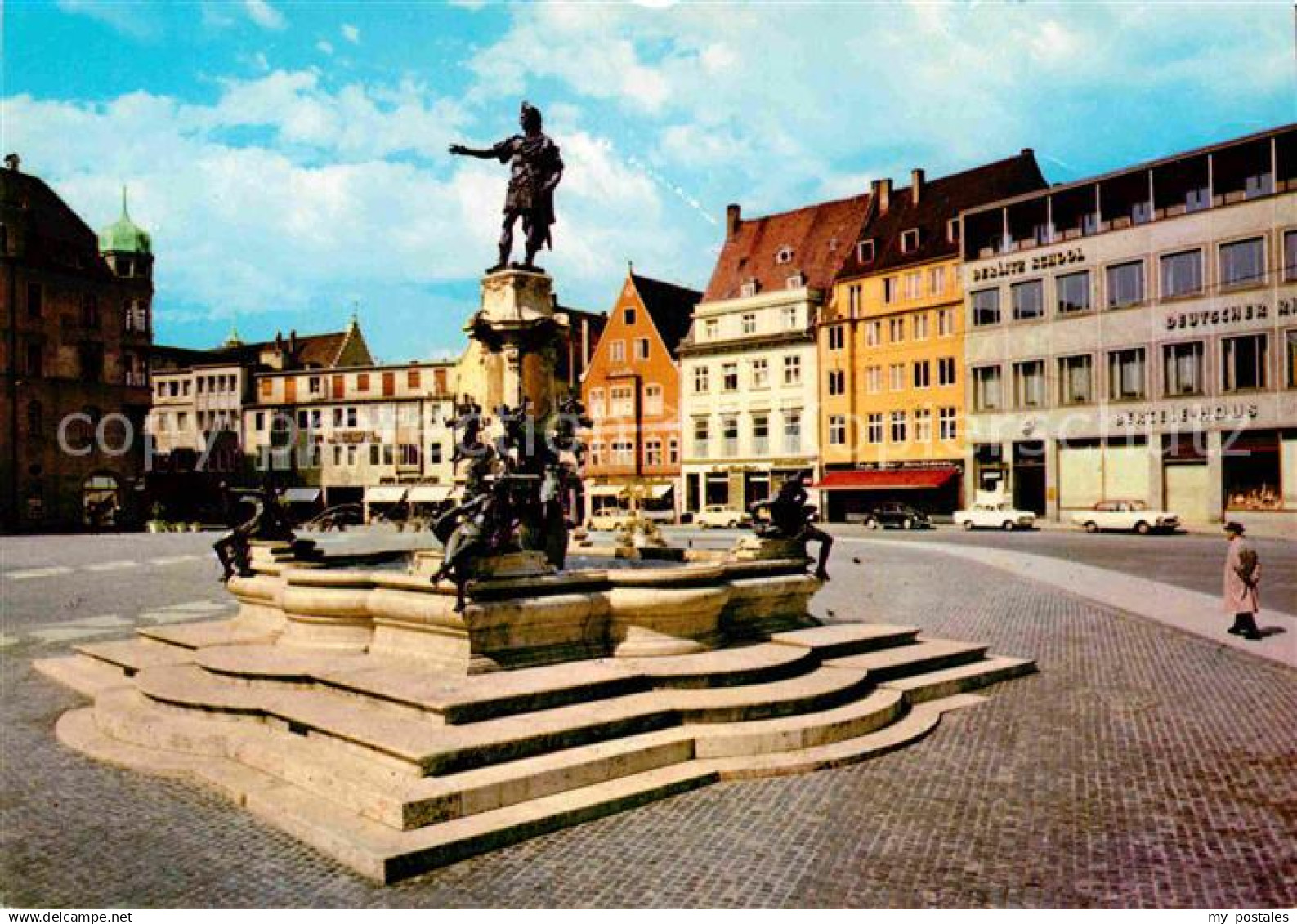 42677984 Augsburg Augustusbrunnen Augsburg