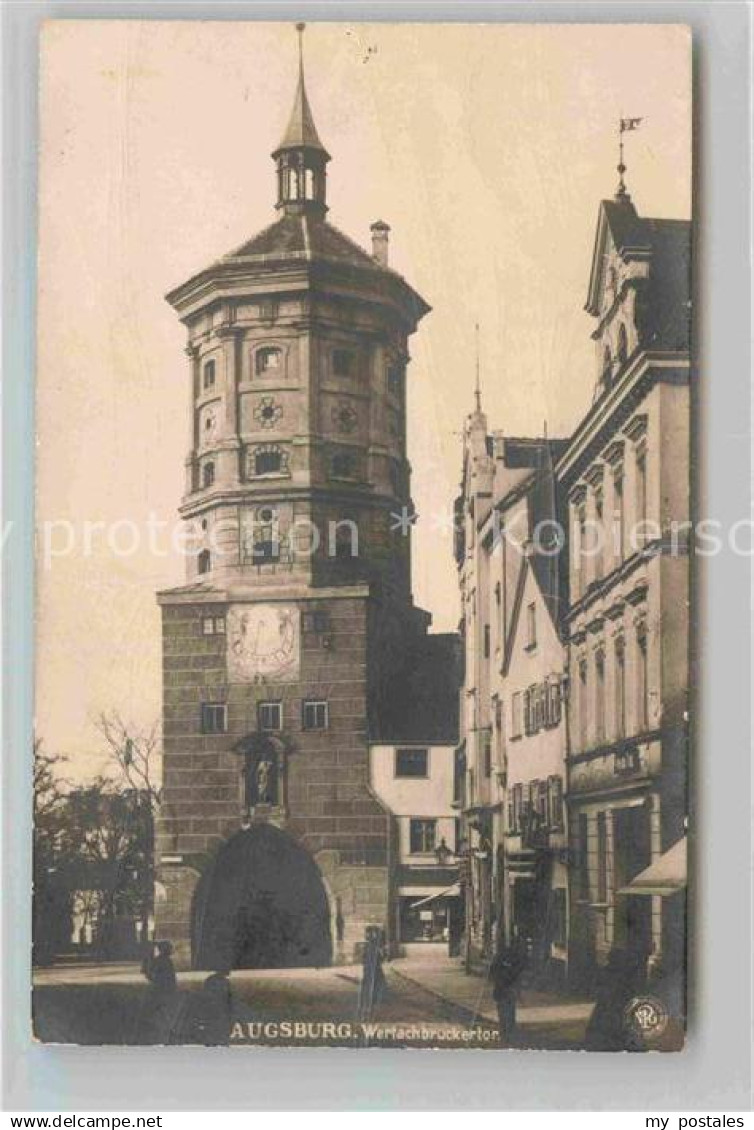 42678975 Augsburg Wertachbrueckentor Augsburg