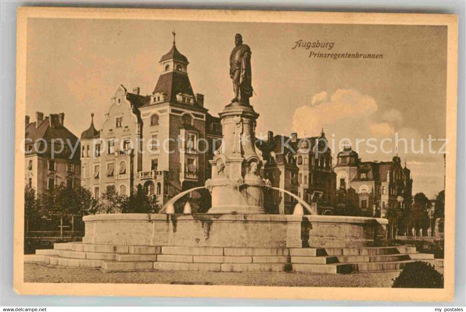 42678990 Augsburg Prinzregentenbrunnen Augsburg