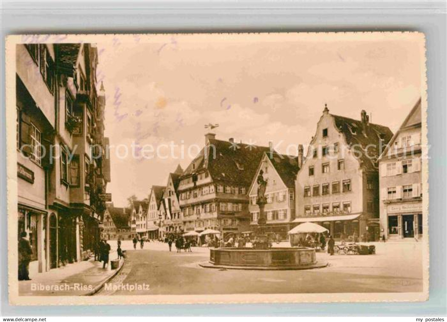 42679128 Biberach Riss Marktplatz Biberach an der Riss