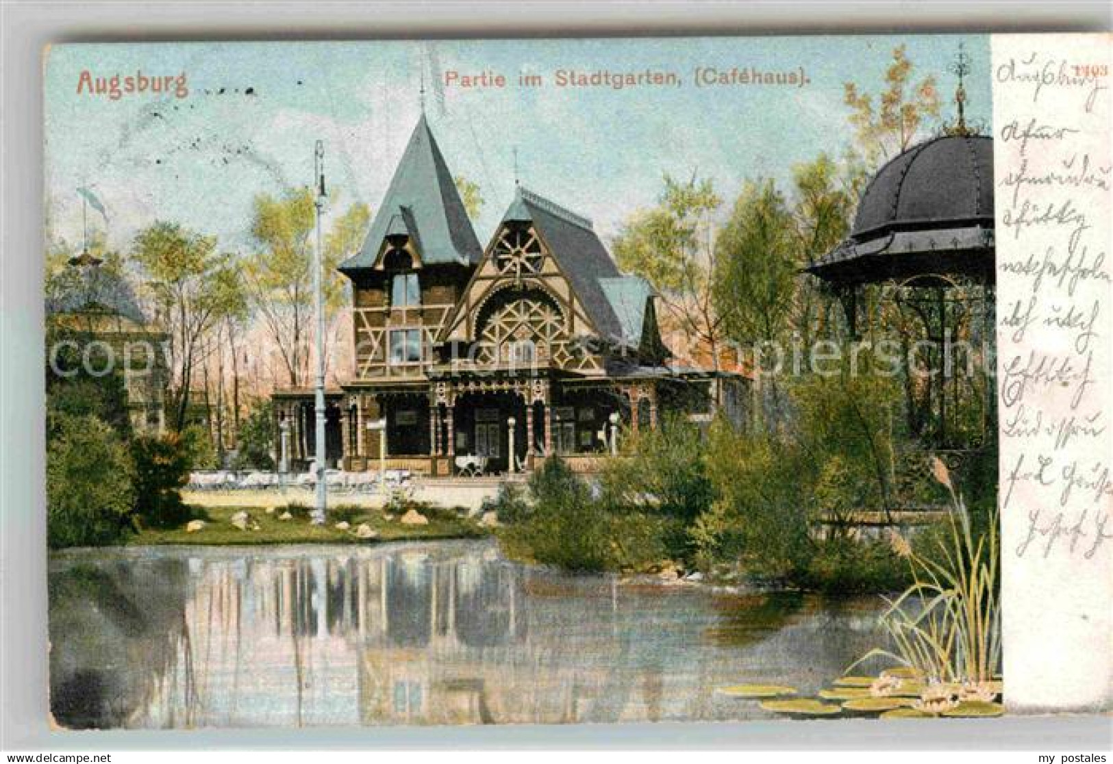 42679179 Augsburg Stadtgarten Cafehaus Augsburg