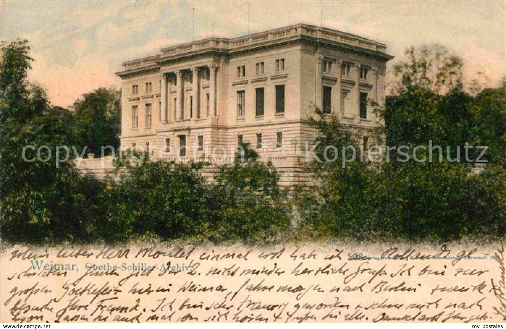 42680357 Weimar Thueringen Goethe Schiller Archiv  Weimar