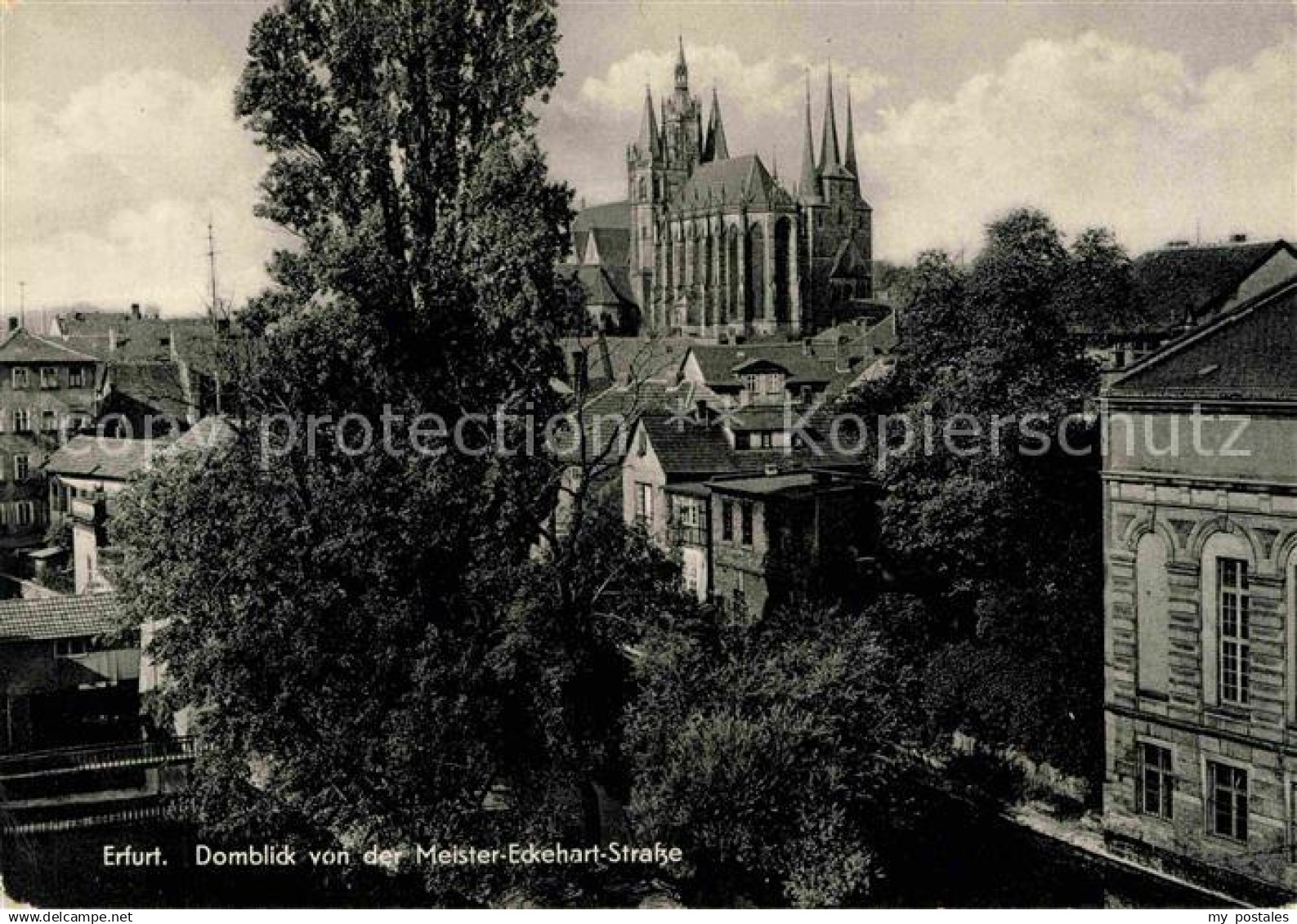 42680420 Erfurt Domblick Meister Eckehart Strasse Erfurt