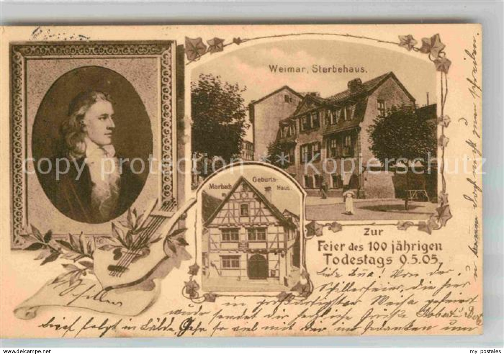 42683712 Weimar Thueringen Sterbehaus Schiller  Weimar