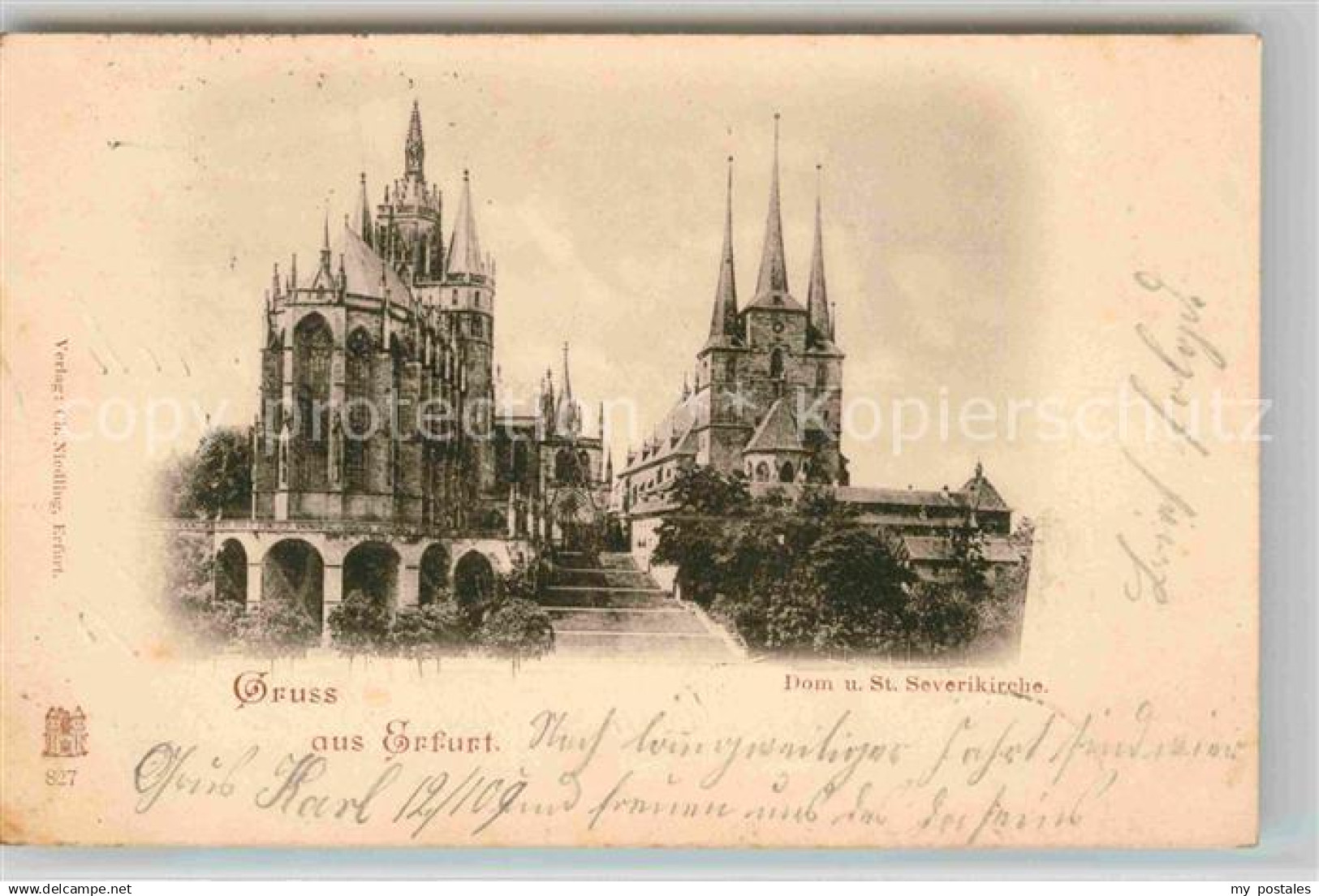 42683843 Erfurt Dom Sankt Severikirche Erfurt