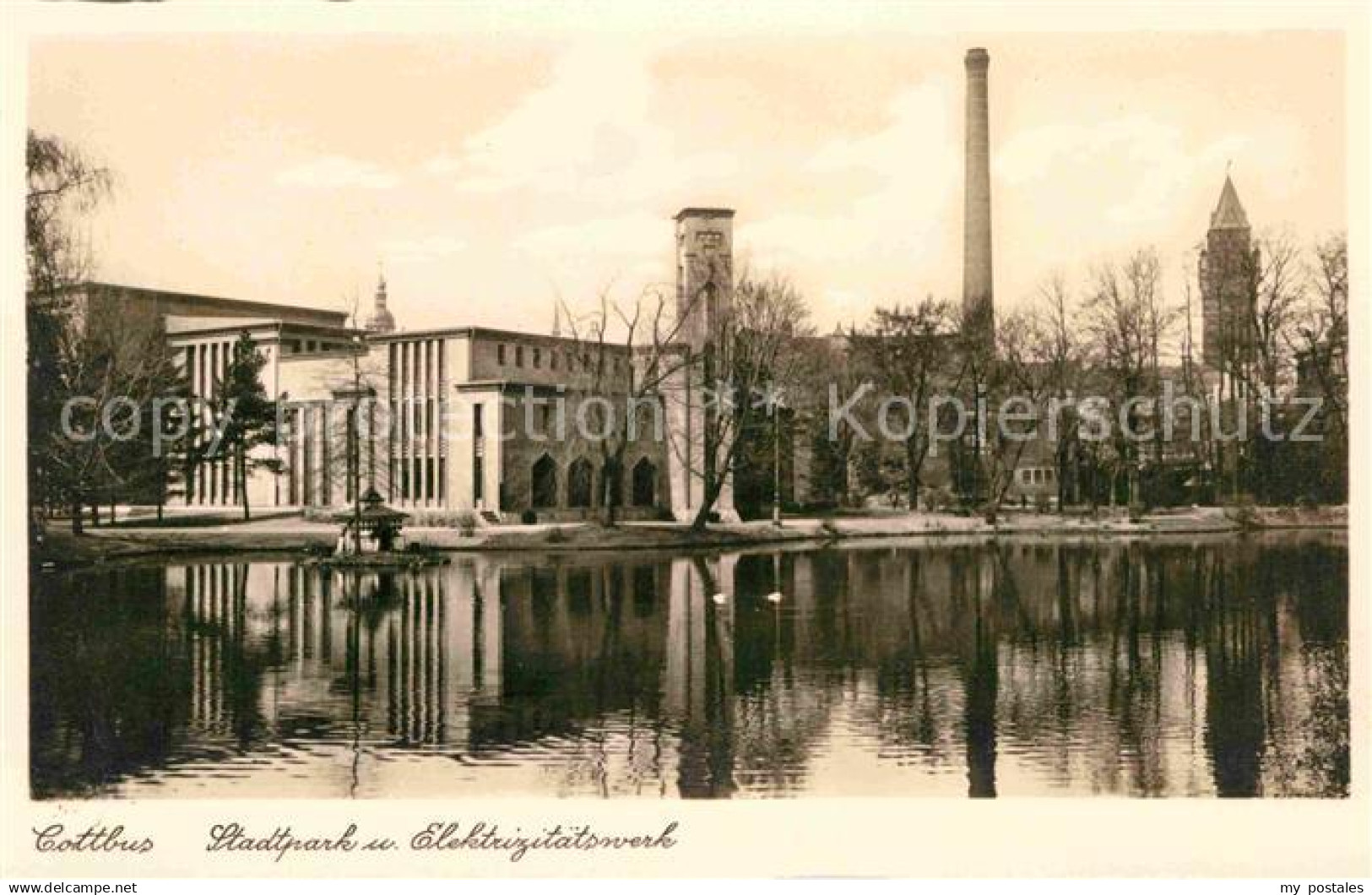 42687642 Cottbus Stadtpark und Elektrizitaetswerk Cottbus