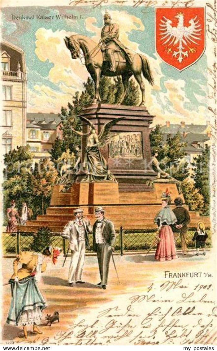 42688251 Frankfurt Main Denkmal Kaiser Wilhelm I Frankfurt Main
