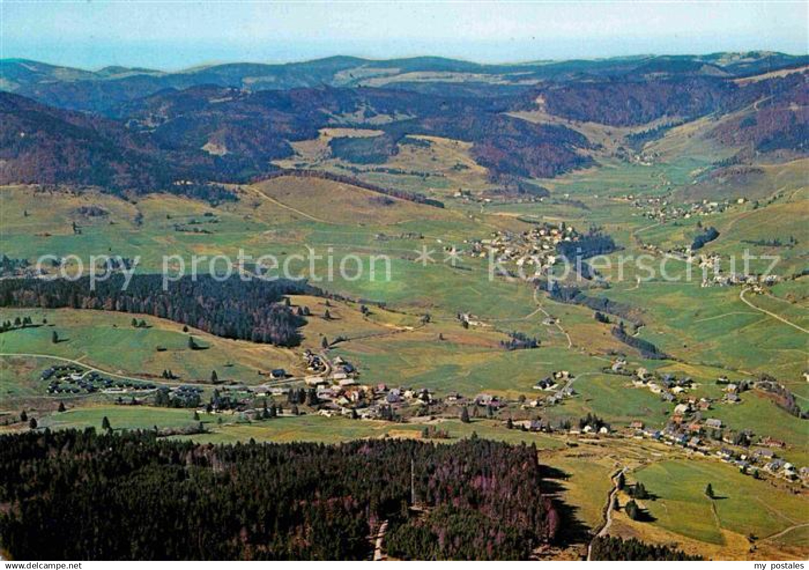42693732 Bernau_Schwarzwald Fliegeraufnahme Bernau Schwarzwald