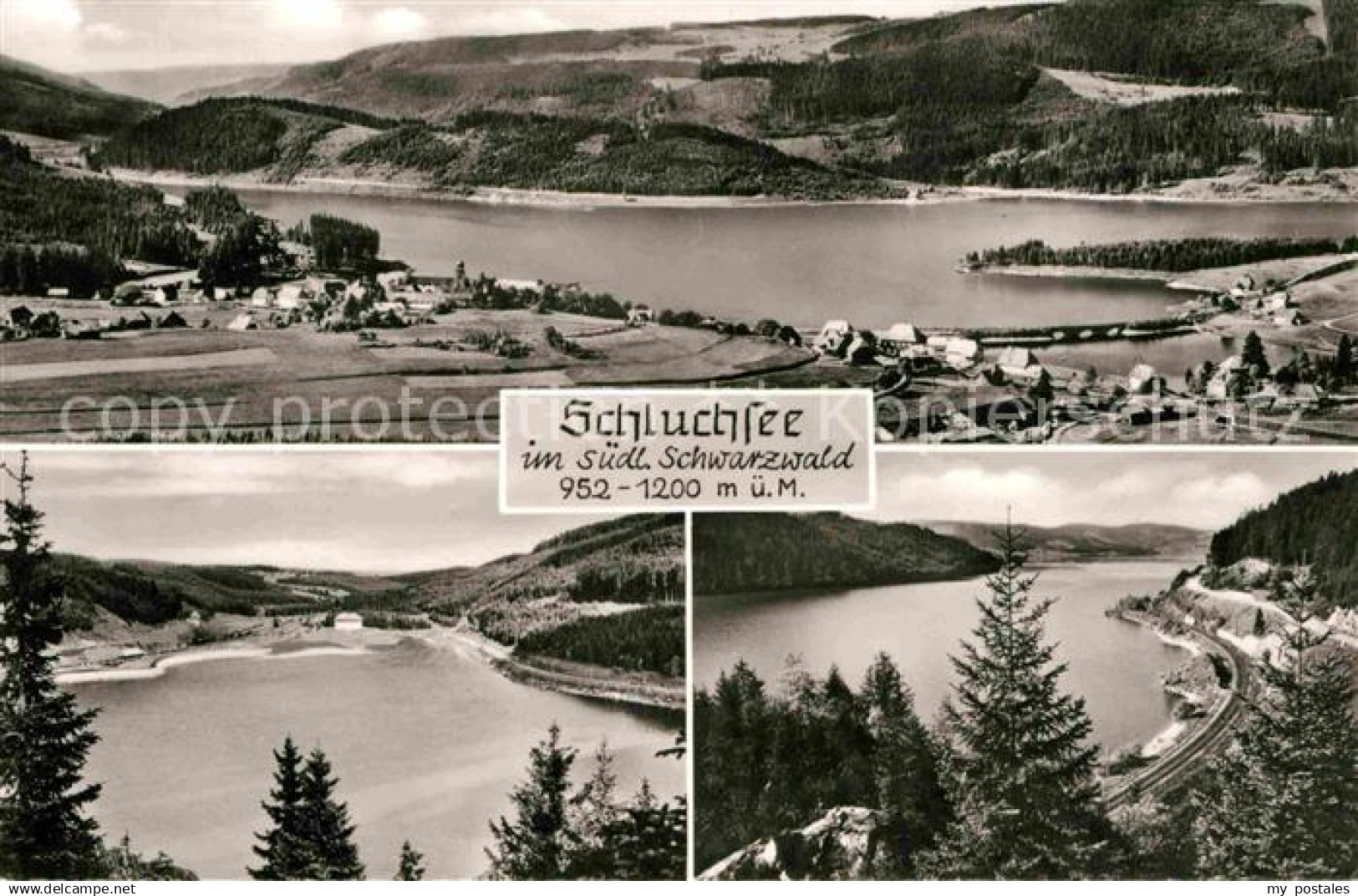 42694445 Schluchsee Fliegeraufnahme Schluchsee
