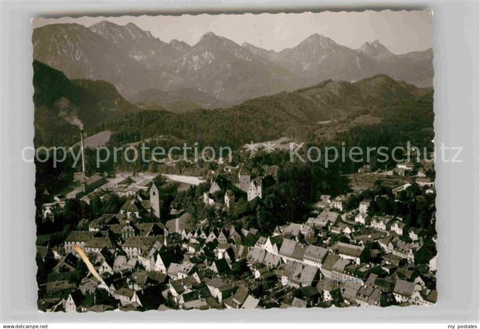 42702642 Fuessen Allgaeu Luftaufnahme Fuessen