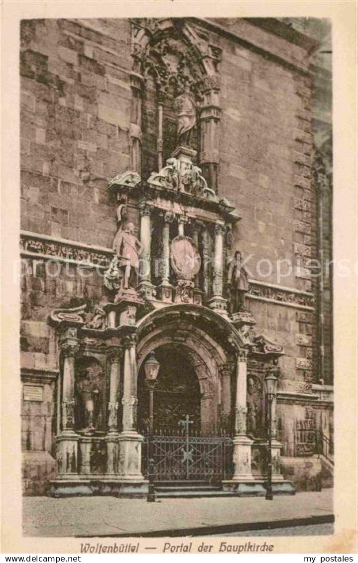 42703730 Wolfenbuettel Portal Hauptkirche Wolfenbuettel