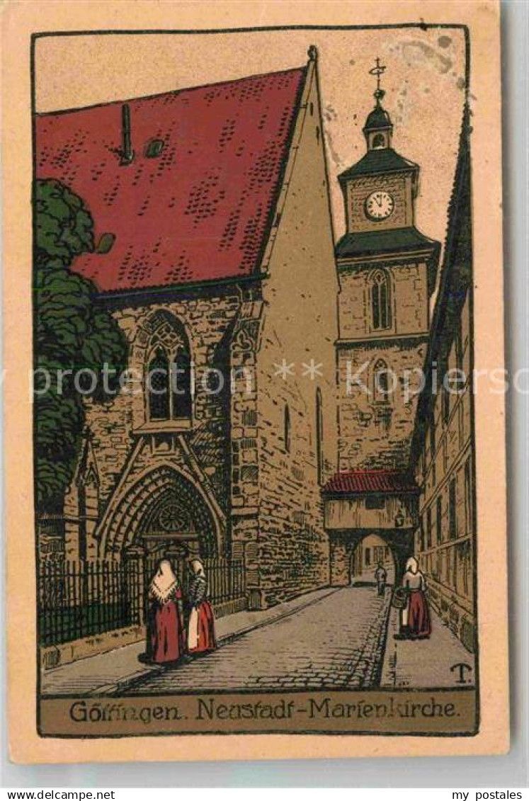 42704066 Goettingen Niedersachsen Neustadt Marienkirche Goettingen Niedersachsen