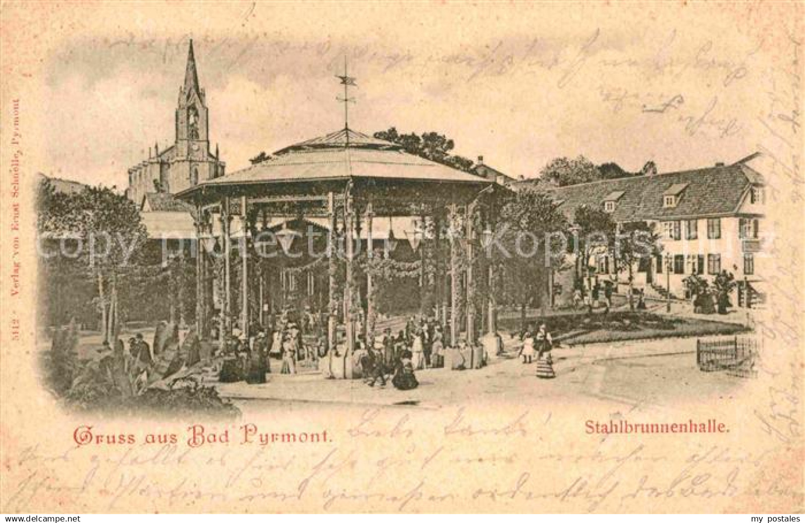 42708064 Bad Pyrmont Stahlbrunnenhalle Bad Pyrmont