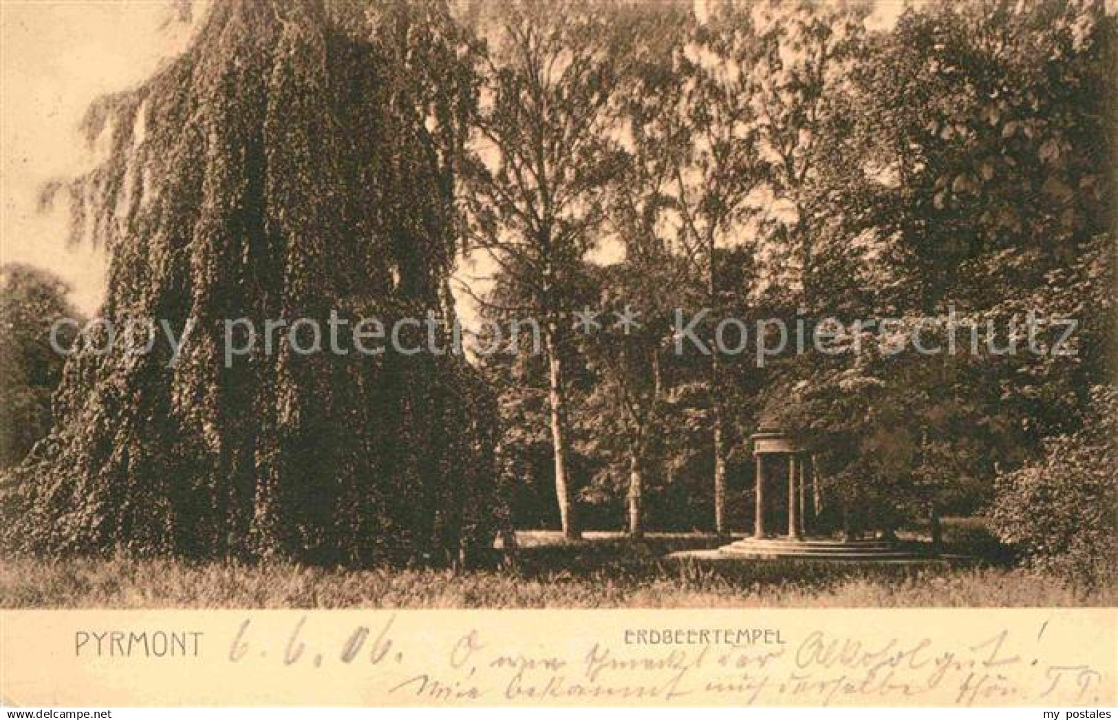 42708100 Bad Pyrmont Erdbeertempel Bad Pyrmont