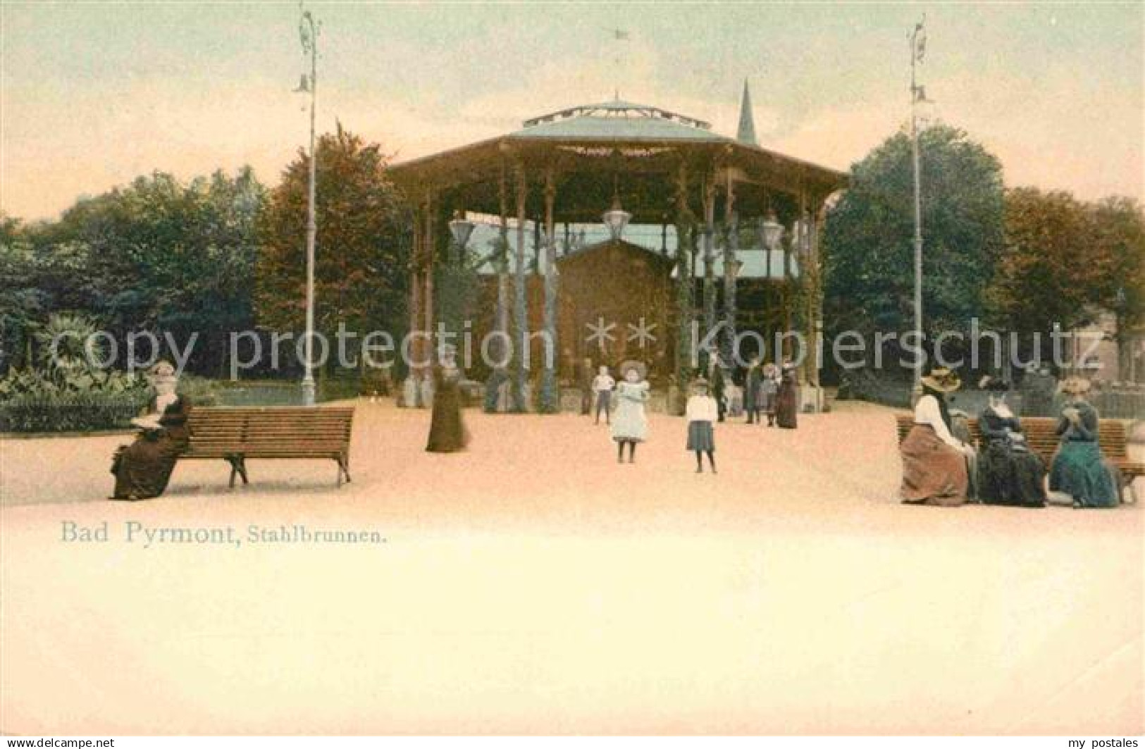 42708117 Bad Pyrmont Stahlbrunnen Bad Pyrmont