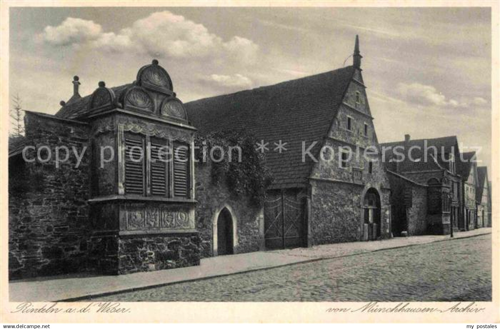 42708180 Rinteln Weser Muenchhausen Archiv Rinteln