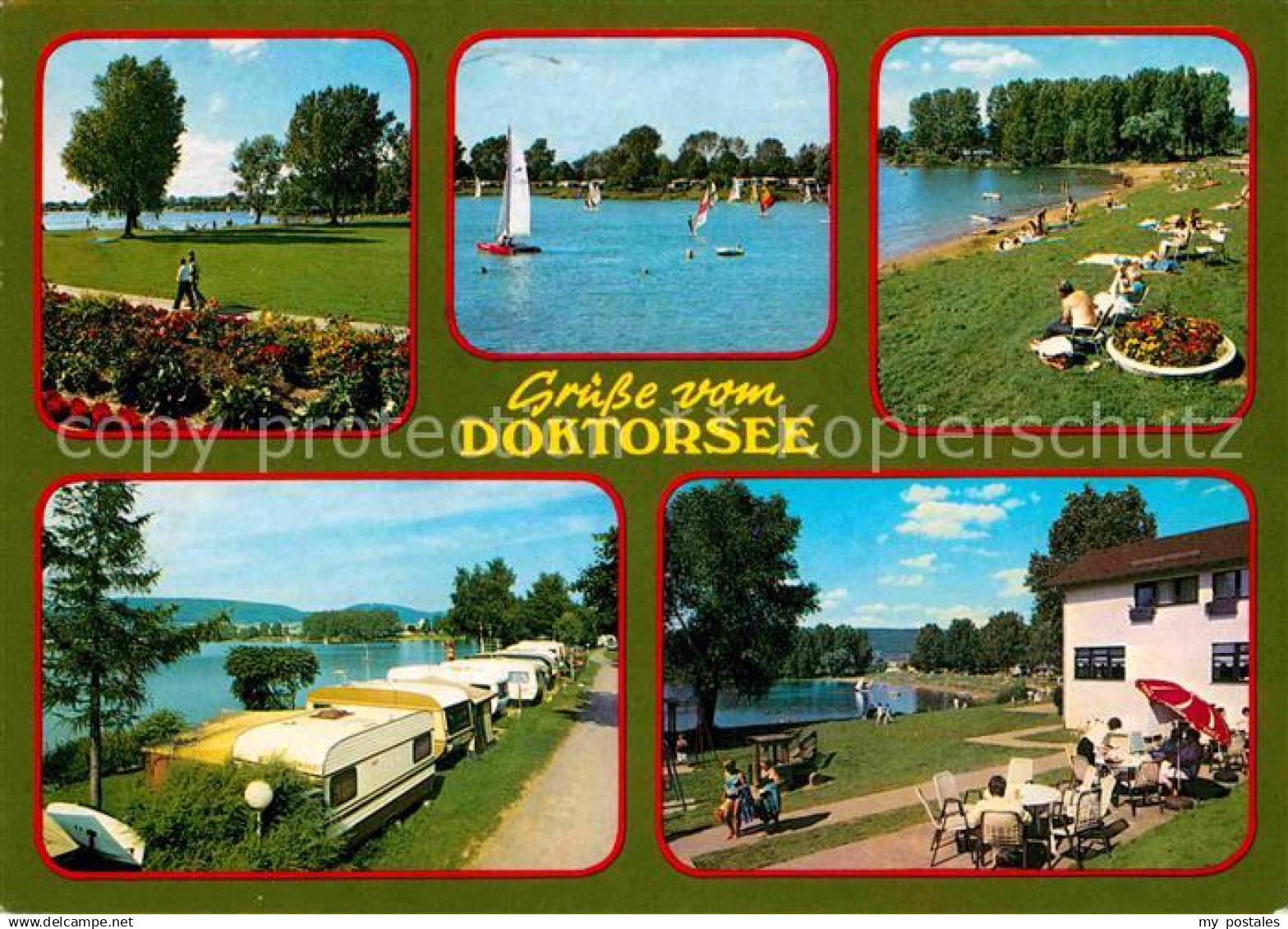 42708246 Rinteln Doktorsee Teilansichten Camping Restaurant Rinteln