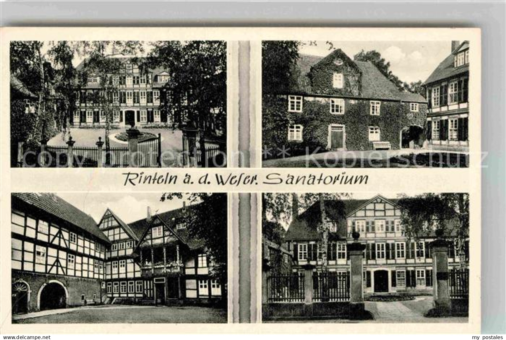 42708883 Rinteln Sanatorium Teilansichten Rinteln