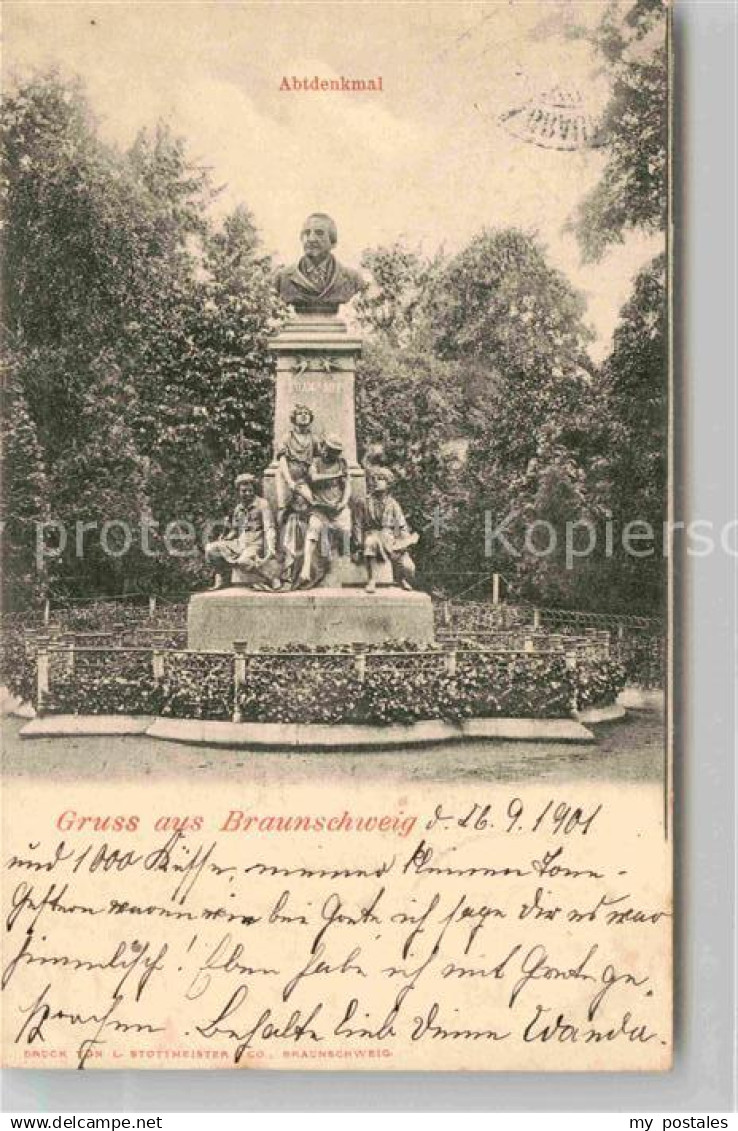 42710073 Braunschweig Abtdenkmal Braunschweig