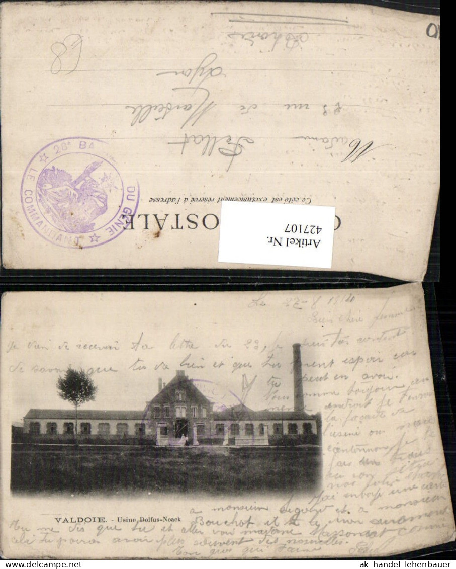 427107,Franche-Comte Territoire-de-Belfort Valdoie Usine Dolfus-Noack Fabrik