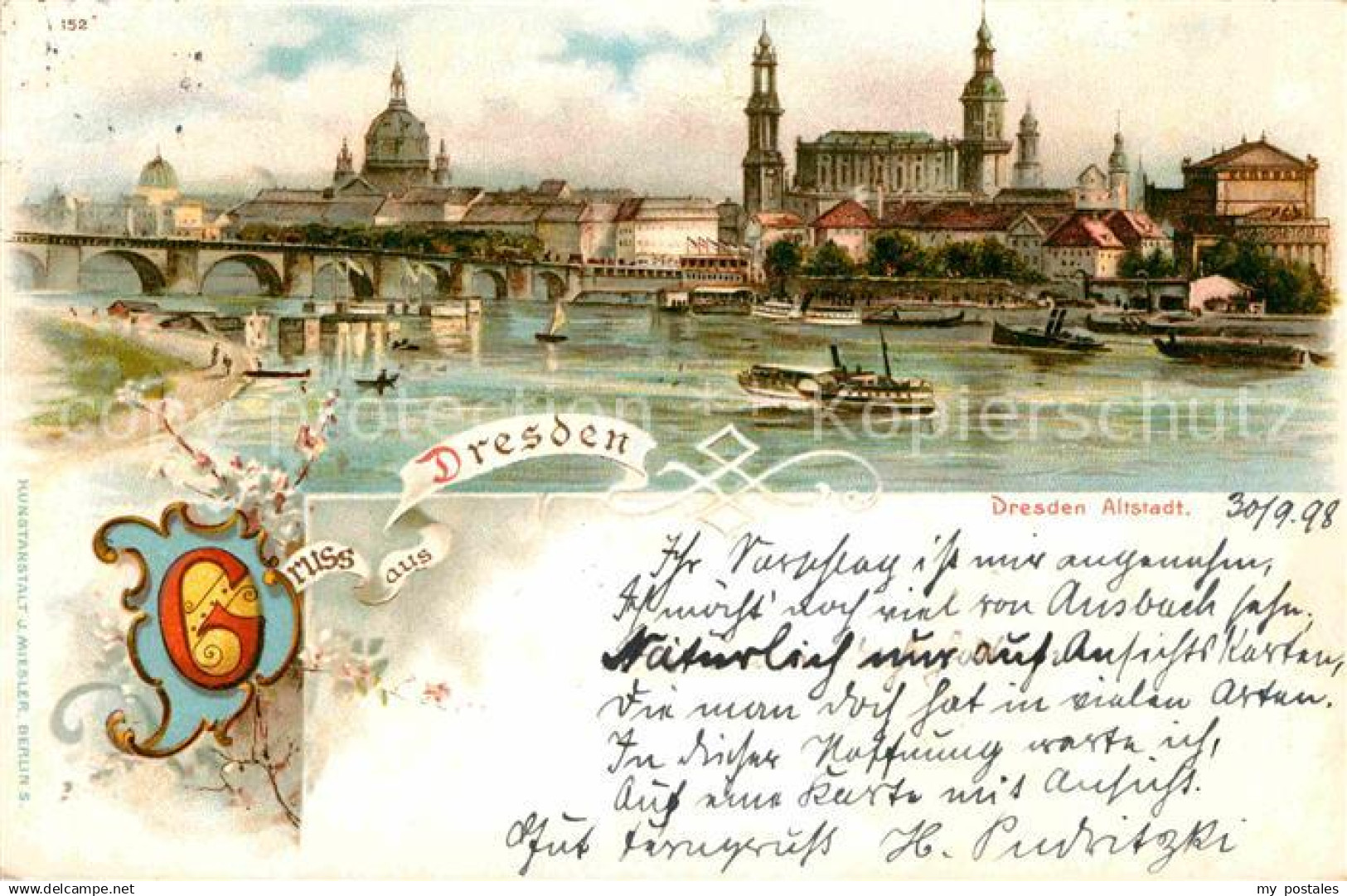 42712874 Dresden Altstadtblick Dresden