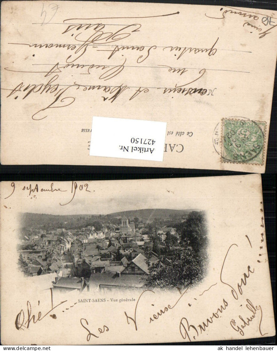 427150,Haute-Normandie Seine-Maritime Saint-Saens Vue generale Totale