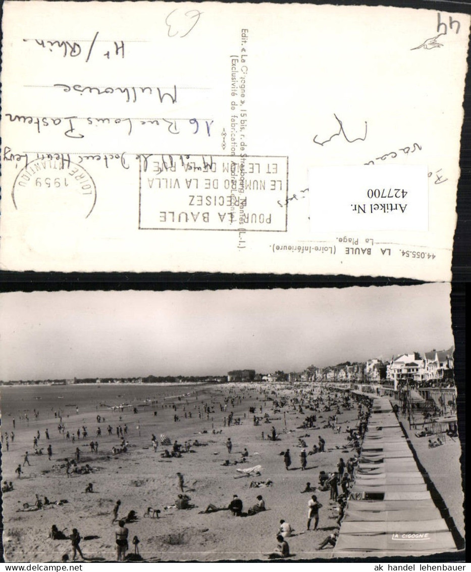 427700,Pays de la Loire Loire-Atlantique La Baule La Plage Strand Strandleben
